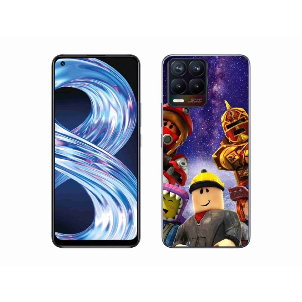 Gélový kryt mmCase na Realme 8 Pro - roblox 3