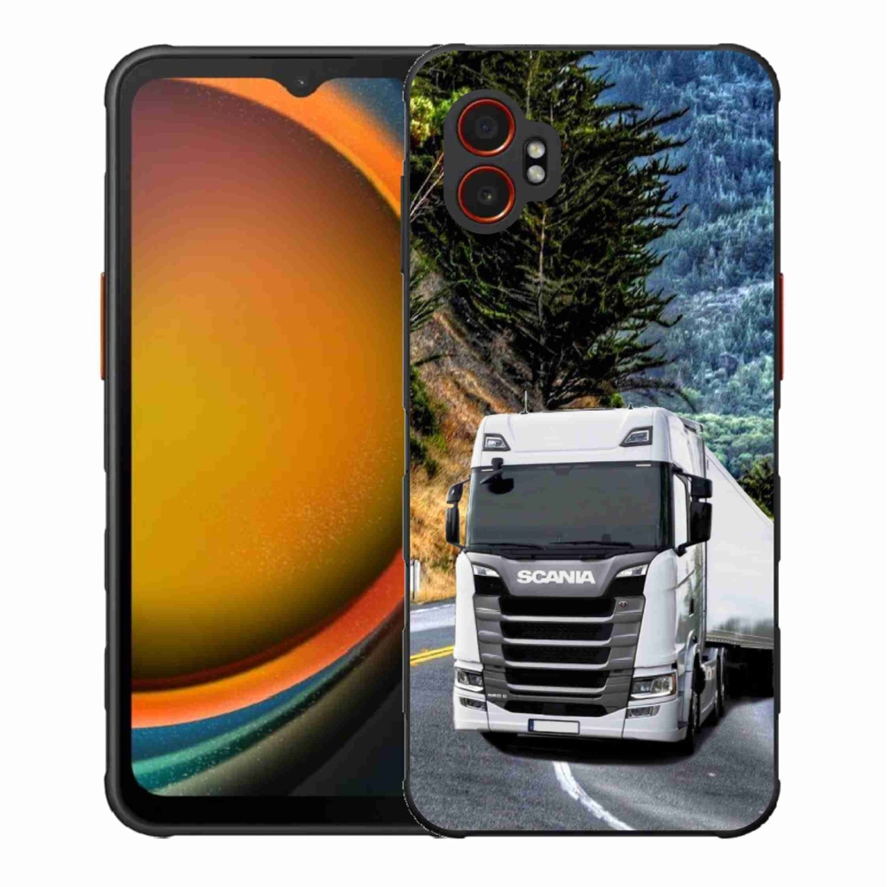 Gélový kryt mmCase na Samsung Galaxy Xcover 7 Pro - kamión 1