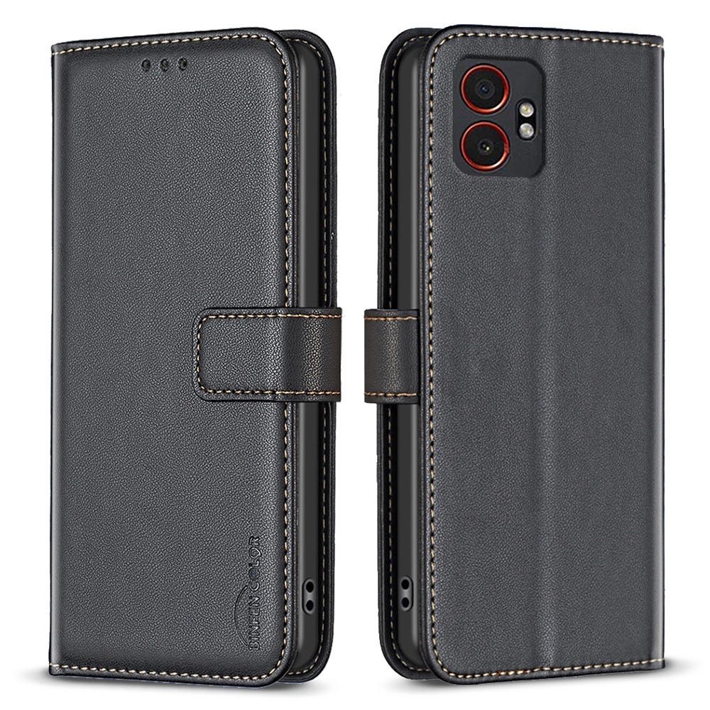 BNF knižkové púzdro na Samsung Galaxy Xcover 7 Pro - čierne