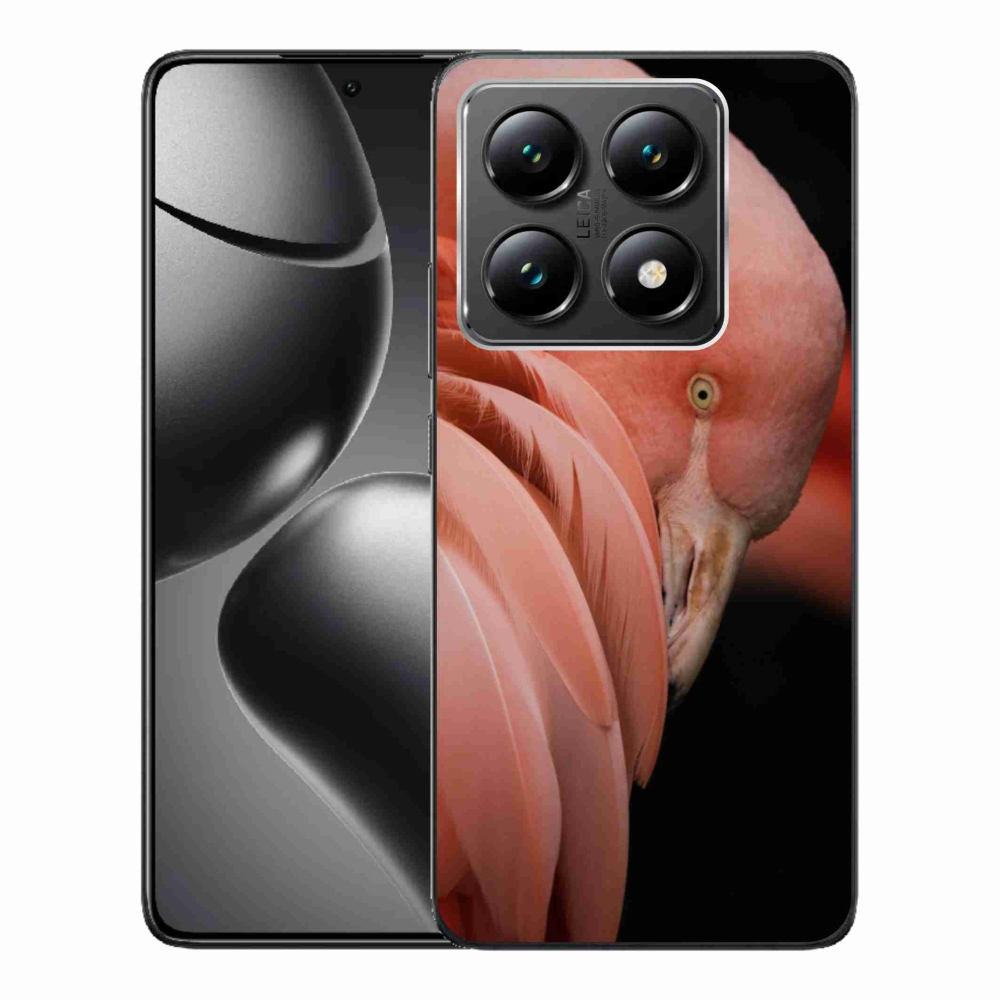 Gélový kryt mmCase na Xiaomi 14T - plameniak 3