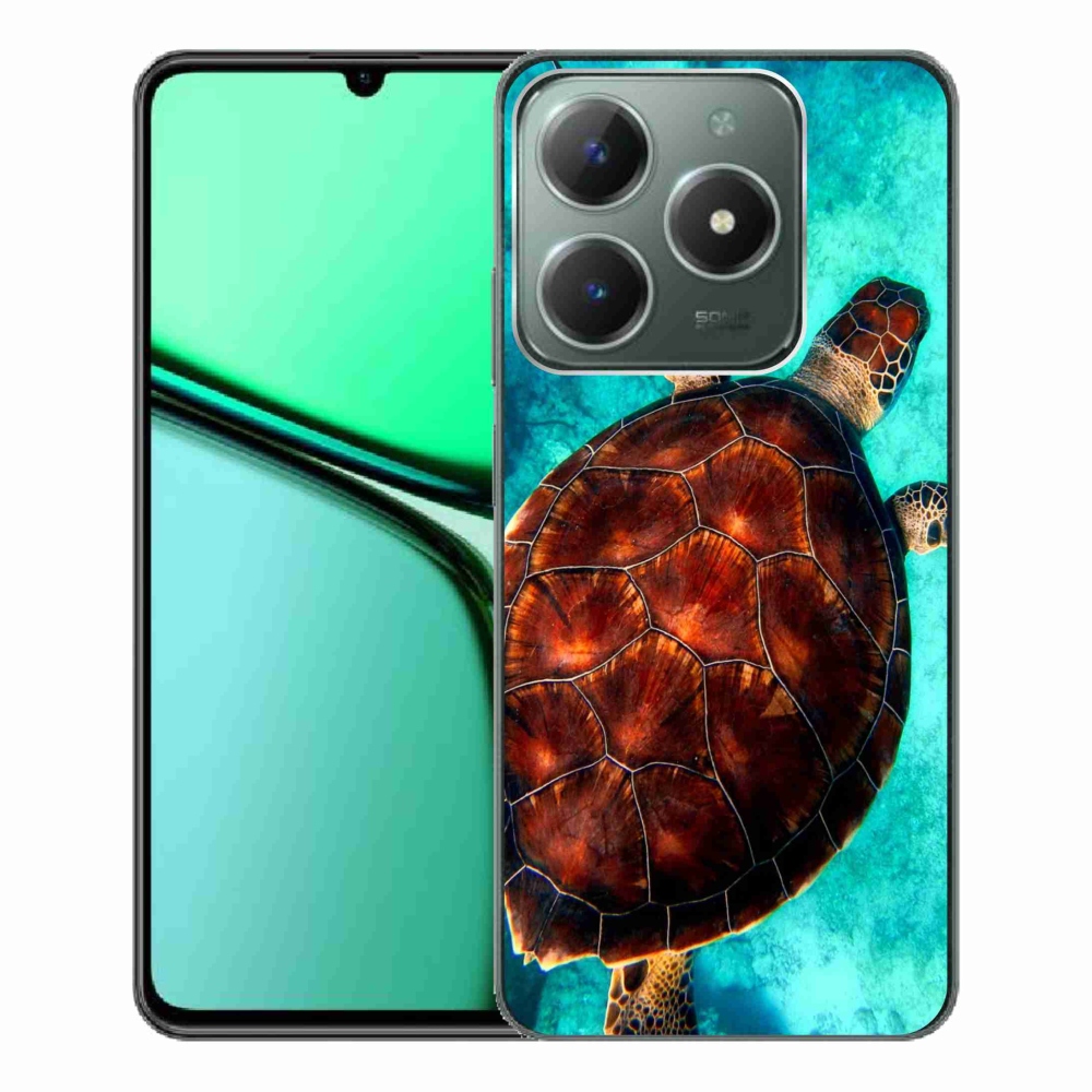 Gélový kryt mmCase na Realme C61 - korytnačka
