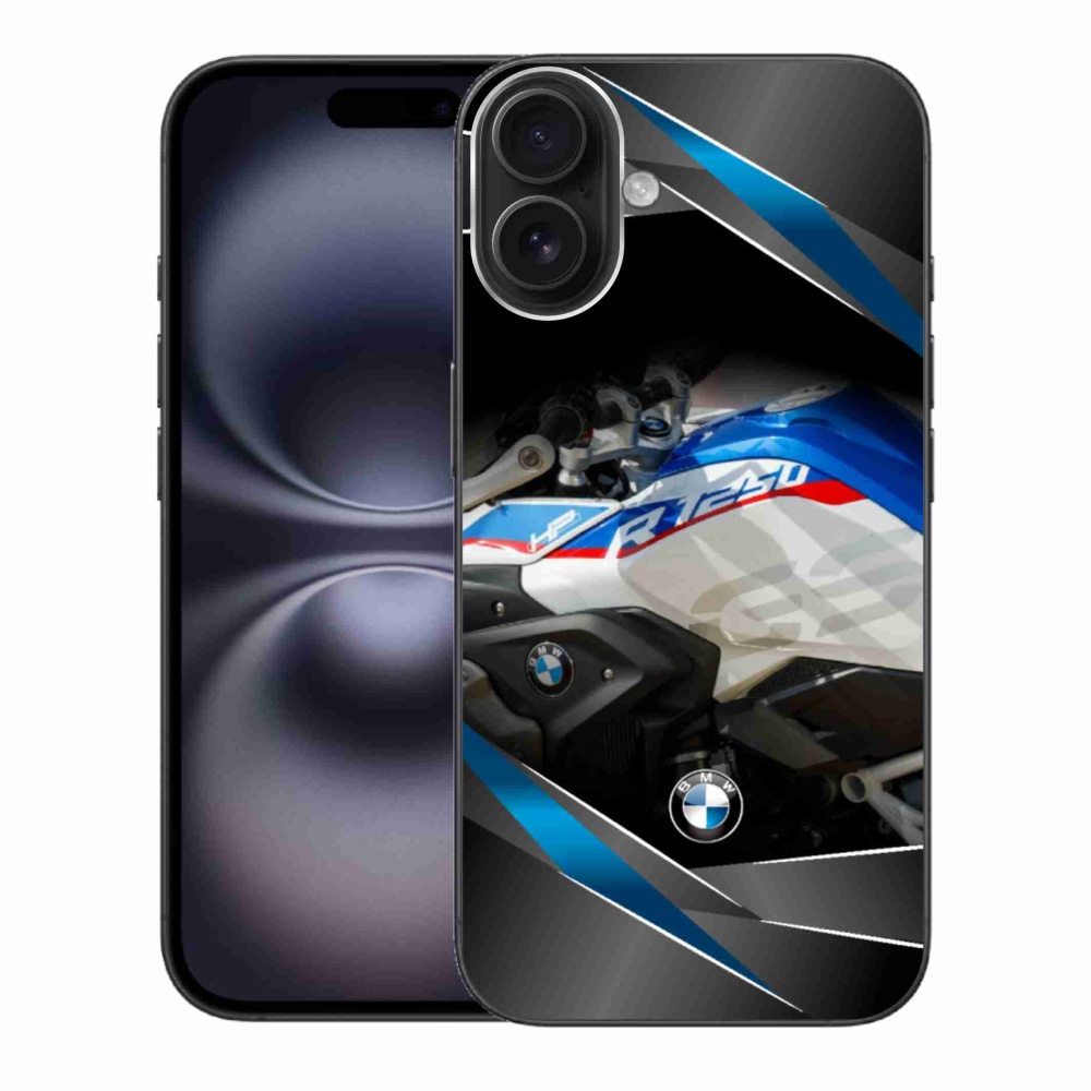 Gélový kryt mmCase na iPhone 16 Plus - motorka bmw 1