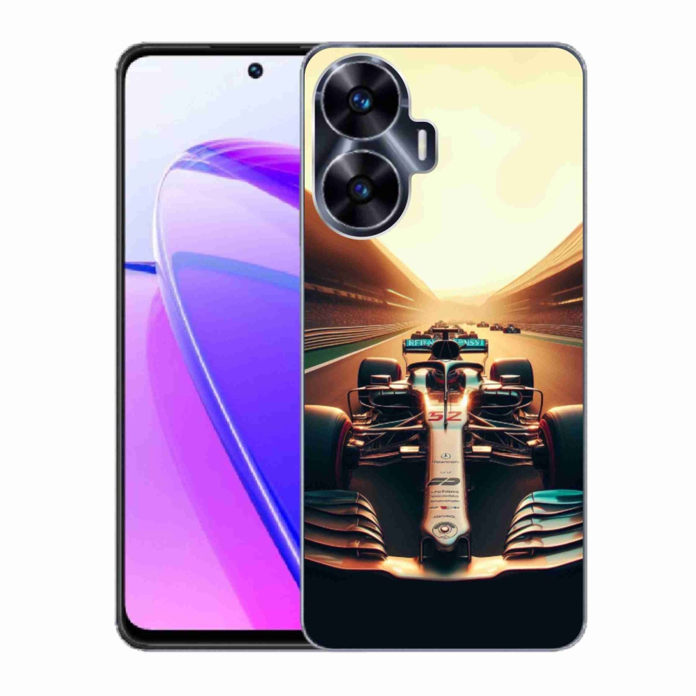 Gélový kryt mmCase na Realme C55 - formula 1