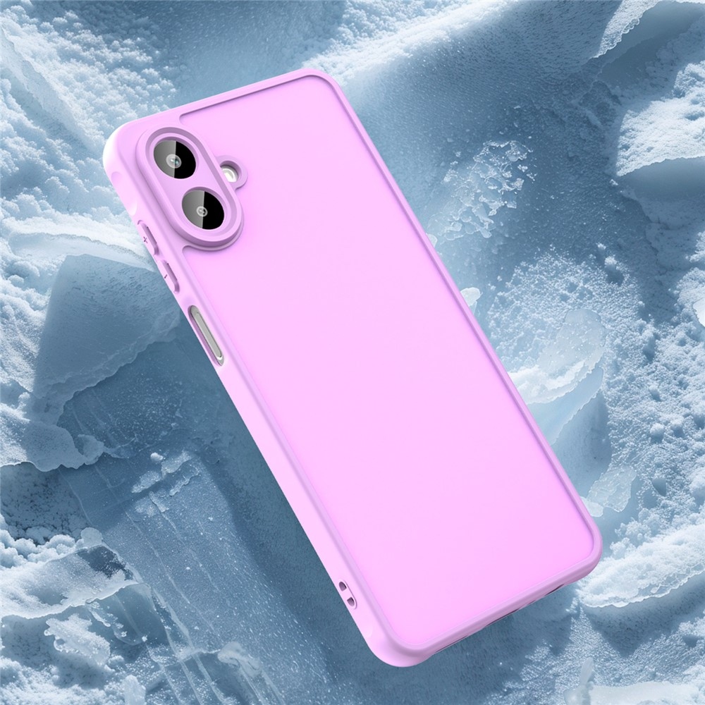 Proof gélový obal s pevným chrbtom na Samsung Galaxy A07 4G - svetlofialový