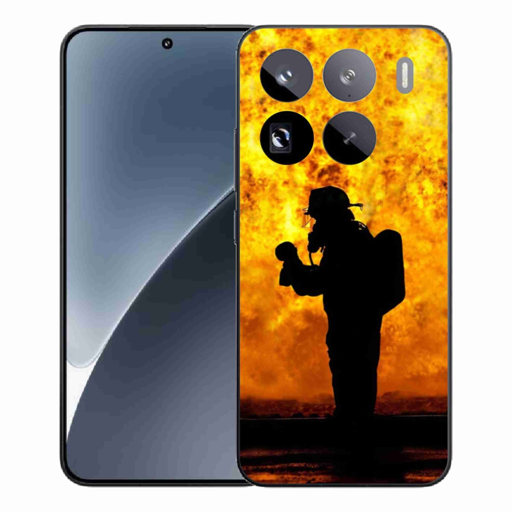 Gélový kryt mmCase na Xiaomi 15 Pro - hasič