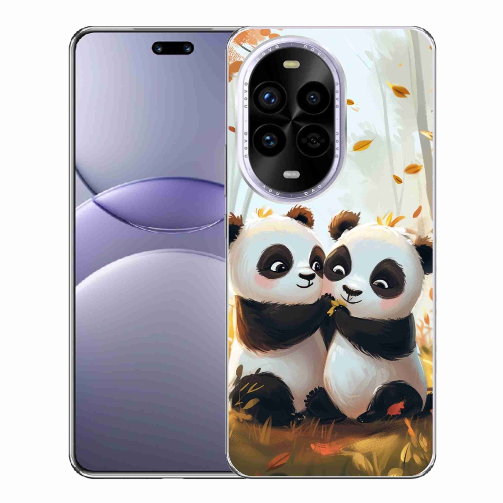 Gélový kryt mmCase na Huawei Nova 13 Pro 5G - pandy