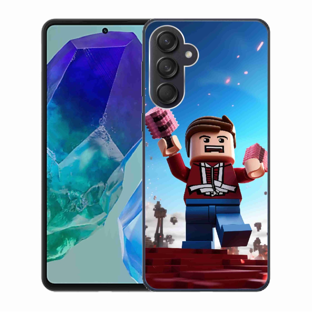 Gélový kryt mmCase na Samsung Galaxy M55 5G - roblox 2