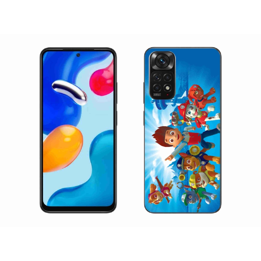 Gélový kryt mmCase na Xiaomi Redmi Note 11S 4G - labková patrola