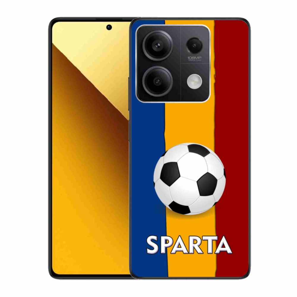 Gélový kryt mmCase na Xiaomi Redmi Note 13 5G - futbal 1