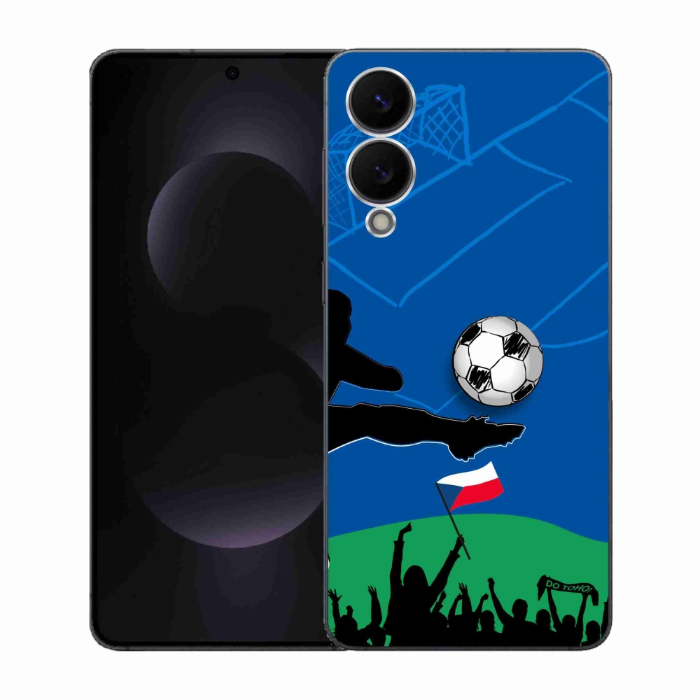Gélový kryt mmCase na Samsung Galaxy S25 Edge - fanúšikovia futbalu