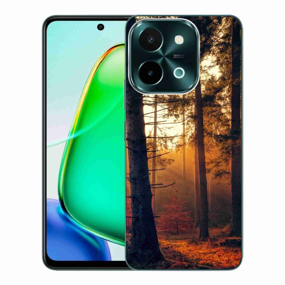 Gélový obal mmCase na Vivo Y28 - les