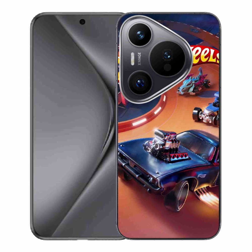 Gélový kryt mmCase na Huawei Pura 70 Pro - hot wheels