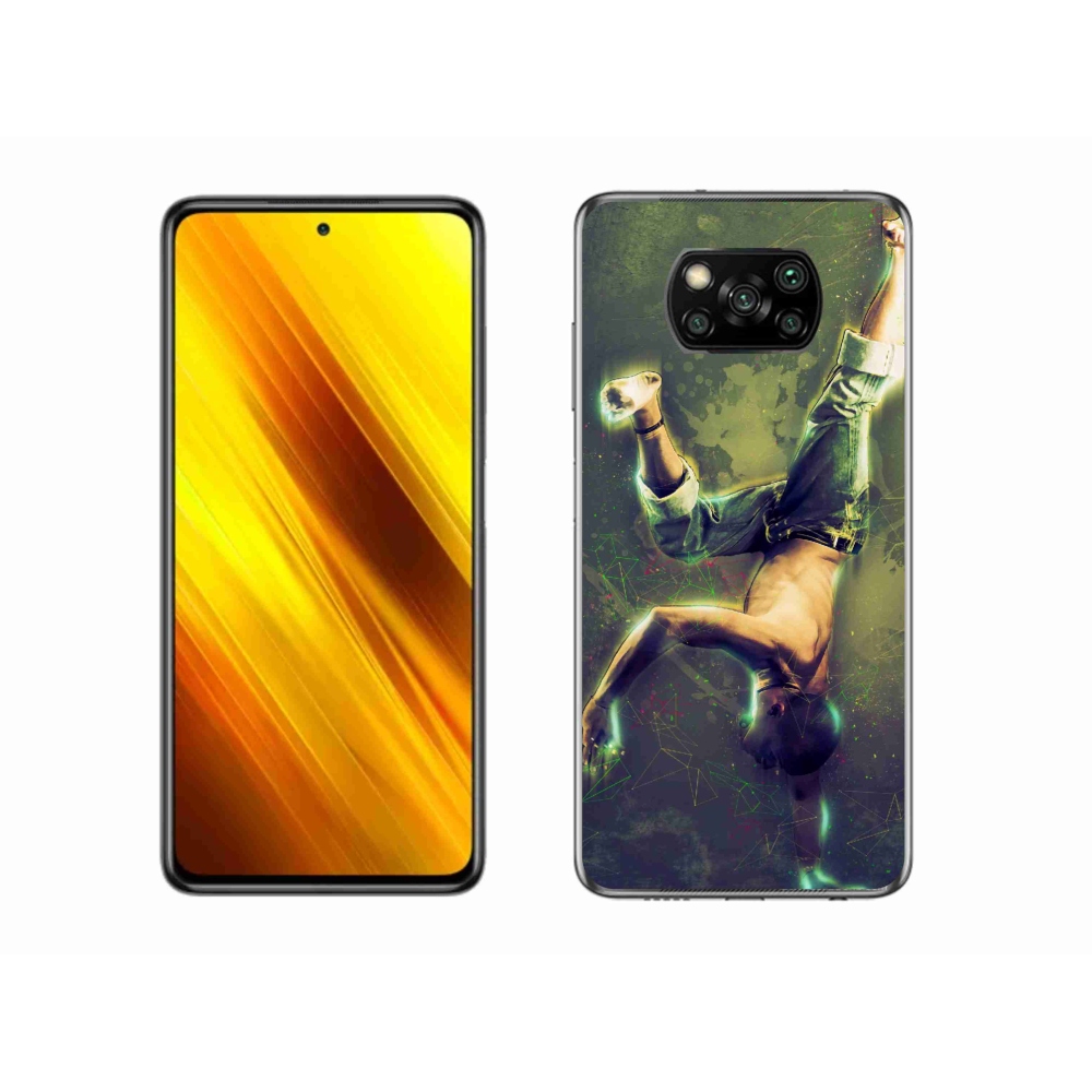 Gélový kryt mmCase na Xiaomi Poco X3 Pro - breakdance