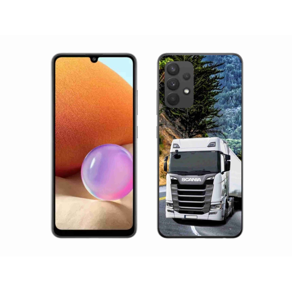 Gélový kryt mmCase na Samsung Galaxy A32 4G - kamión 1