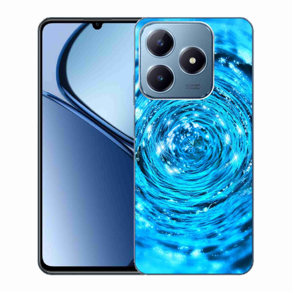 Gélový kryt mmCase na Realme C63 - vodný vír