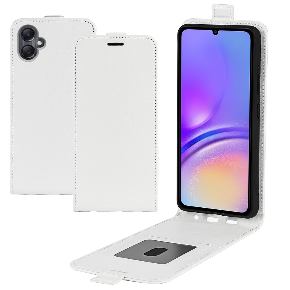 Vertical knižkové púzdro na Samsung Galaxy A06 4G - biele