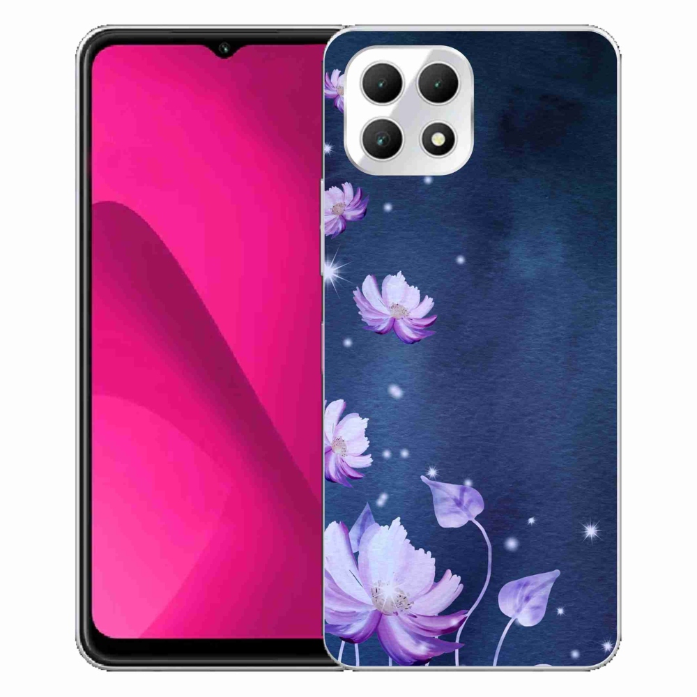 Gélový kryt mmCase na T-Mobile T Phone 2 - padajúce kvety