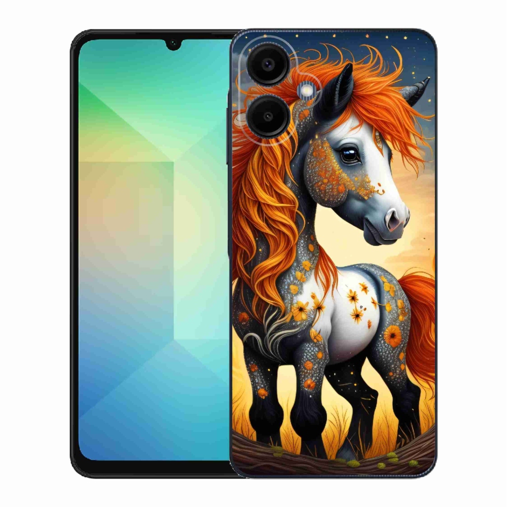 Gélový kryt mmCase na Samsung Galaxy A06 4G - farebný poník