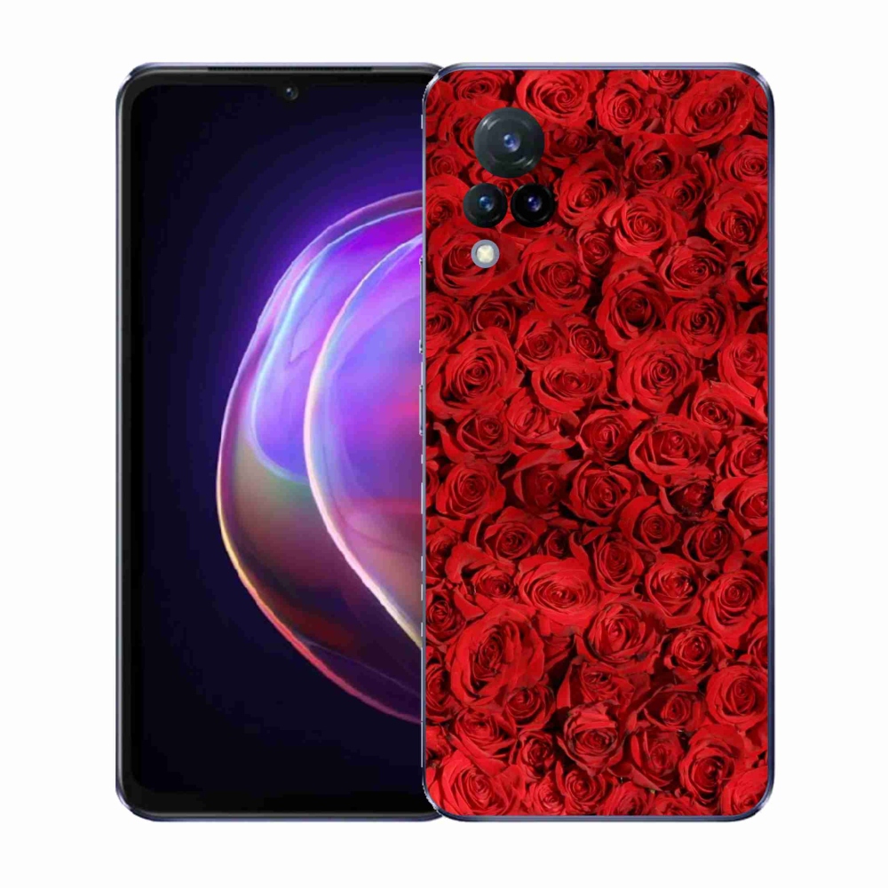 Gélový kryt mmCase na Vivo V21 4G/5G - ruža