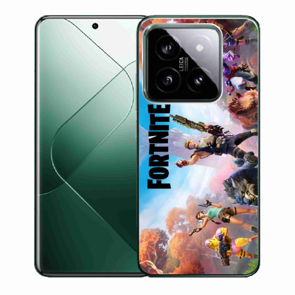 Gélový kryt mmCase na Xiaomi 14 - fortnite 1