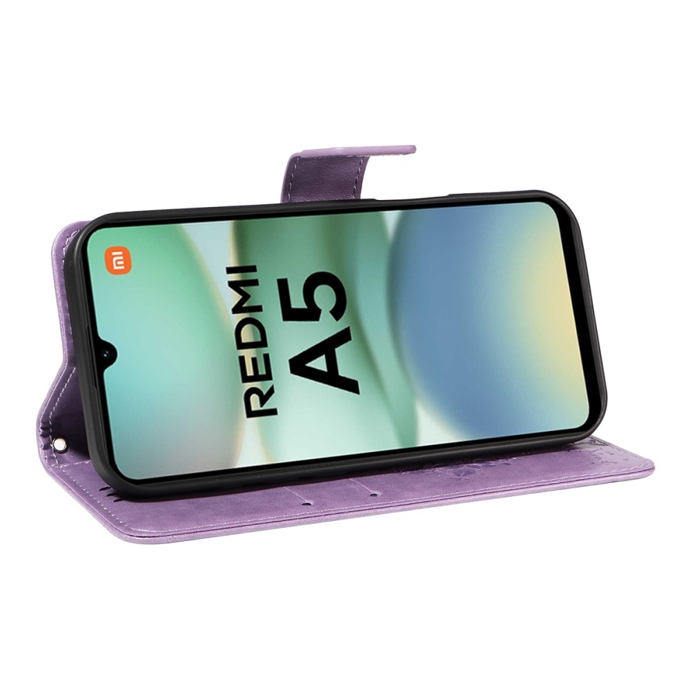 Trees knižkové púzdro na Xiaomi Redmi A5 (171.7x77.8x8.3mm) - svetlofialové