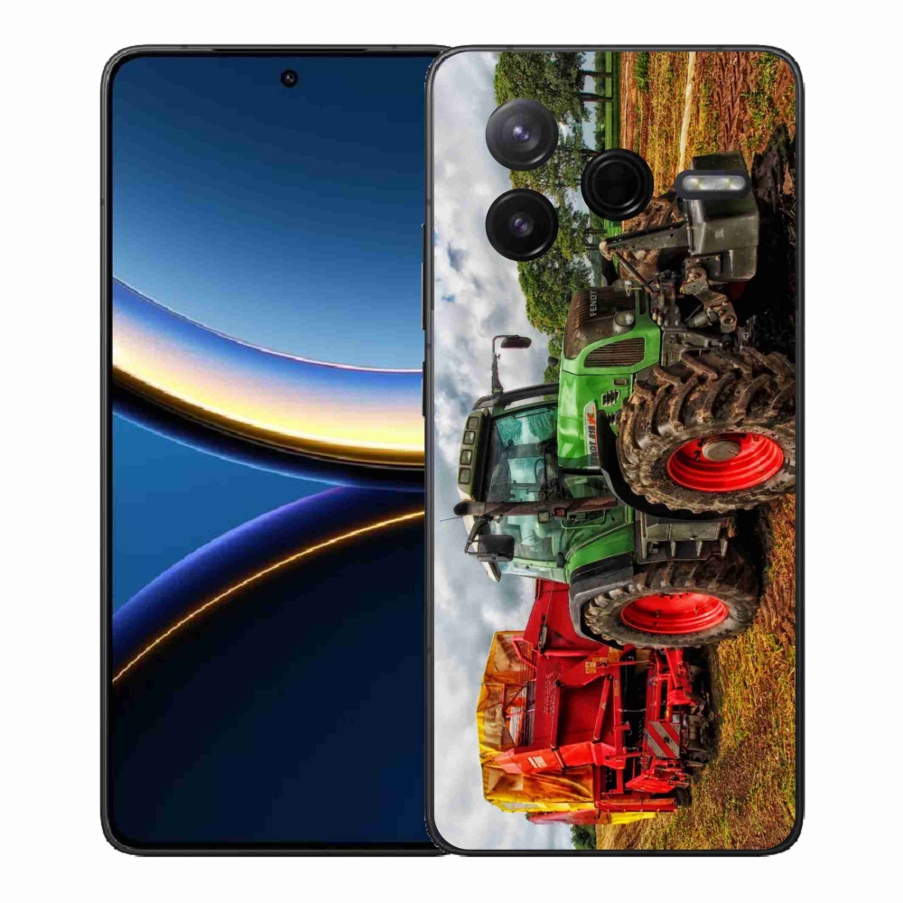 Gélový kryt mmCase na Xiaomi Poco F7 Pro - traktor 4