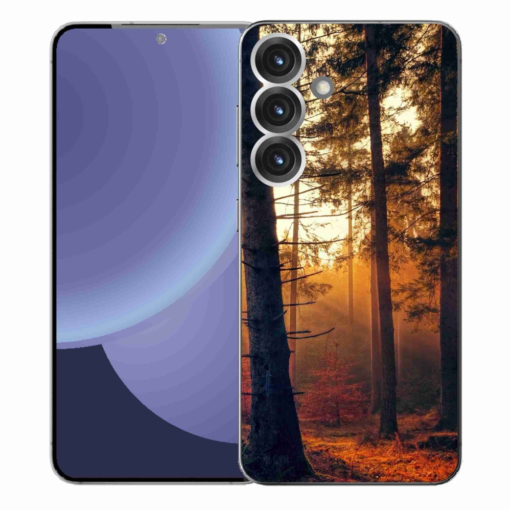 Gélový kryt mmCase na Samsung Galaxy S25+ - les