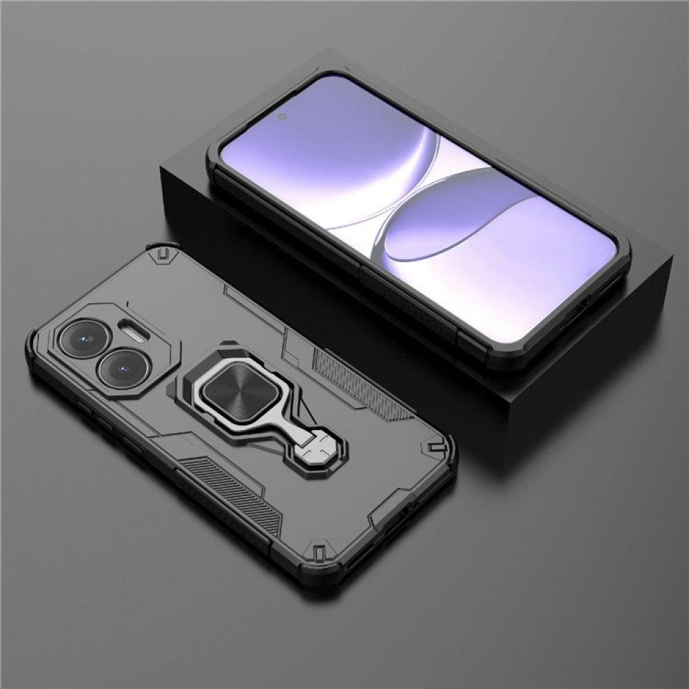 Palice odolný kryt na Xiaomi Poco F7 5G - čierny