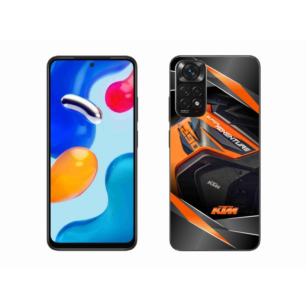 Gélový kryt mmCase na Xiaomi Redmi Note 11S 4G - motorka ktm