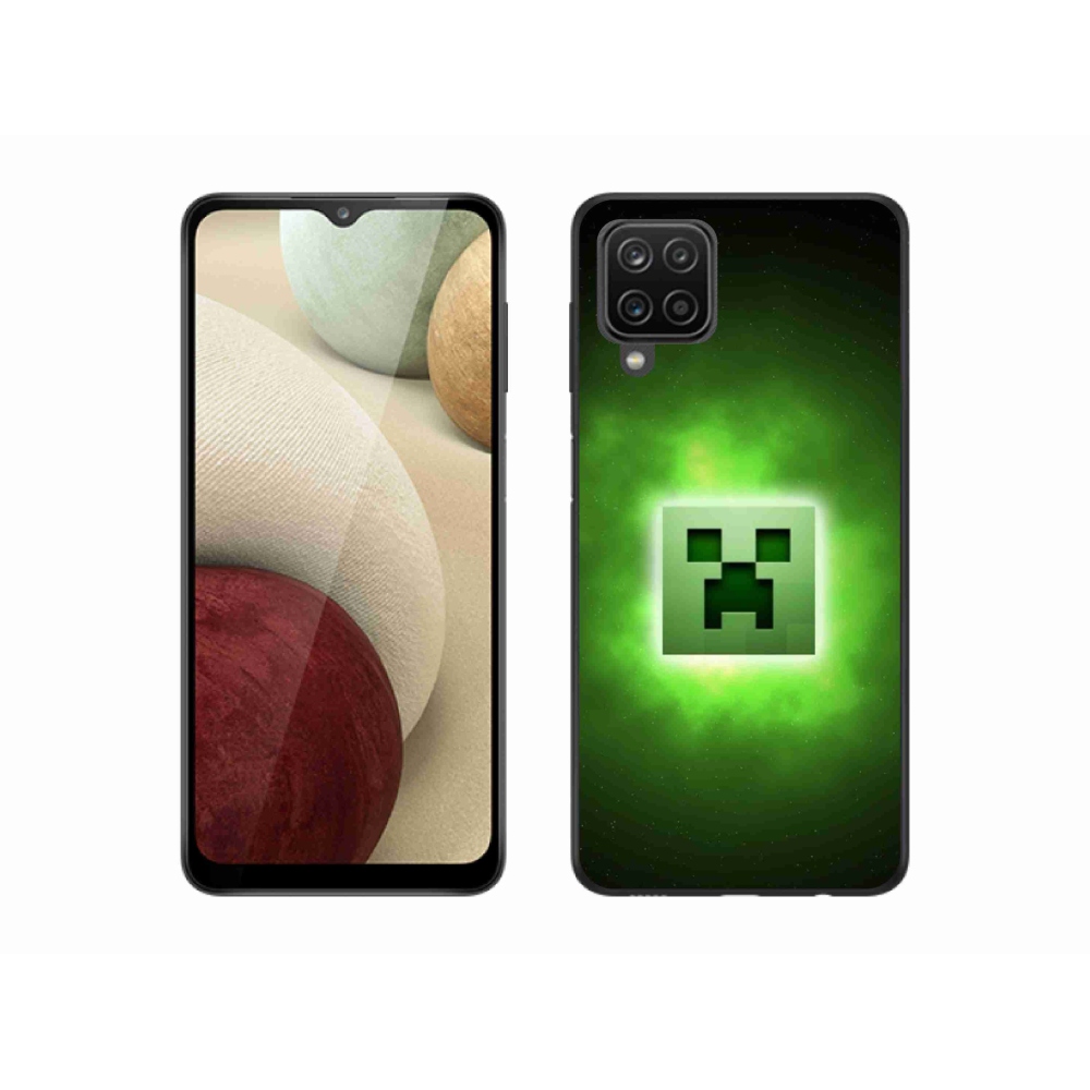 Gélový kryt mmCase na Samsung Galaxy M12 - minecraft