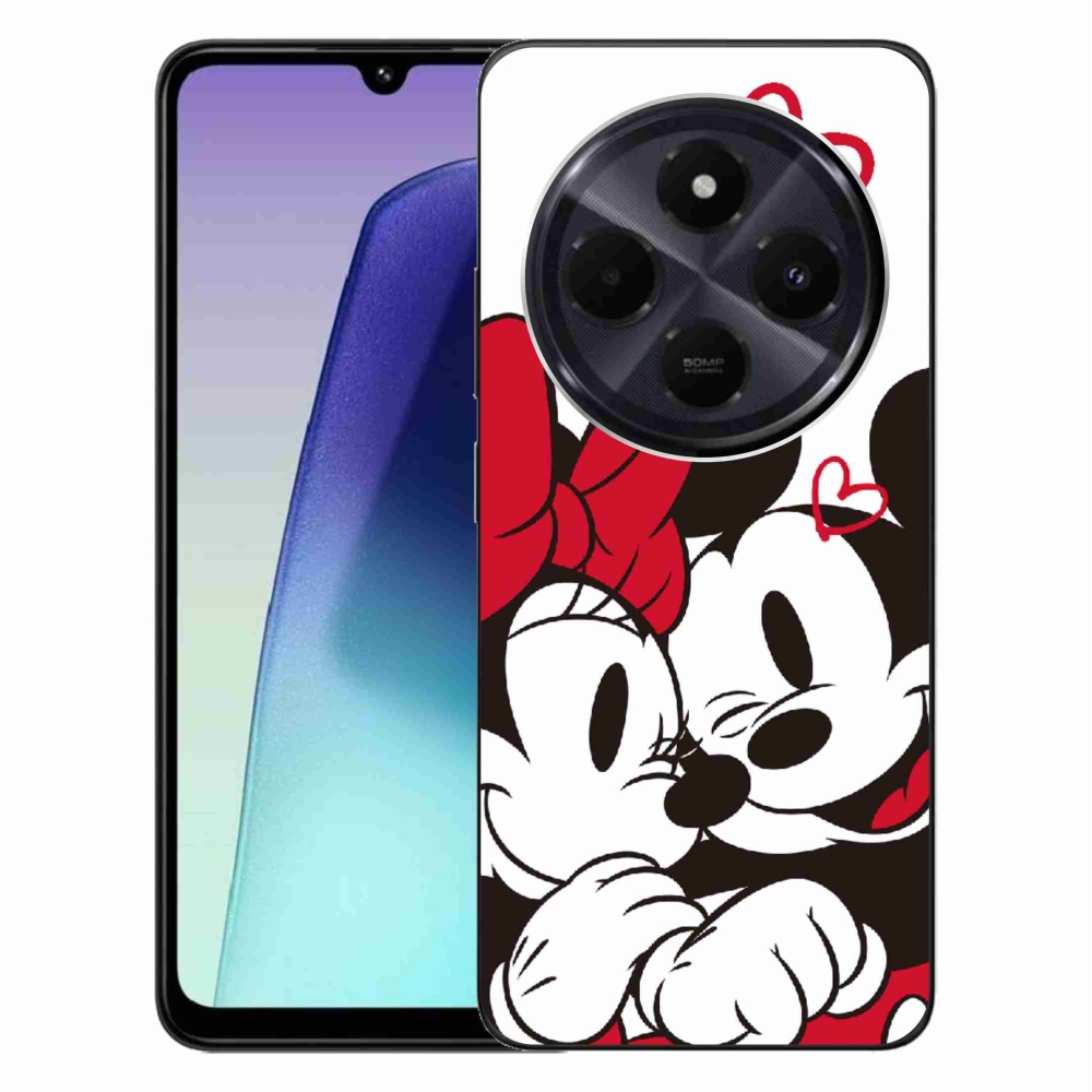 Gélový kryt mmCase na Xiaomi Redmi 14C/Poco C75 - minnie a mickey