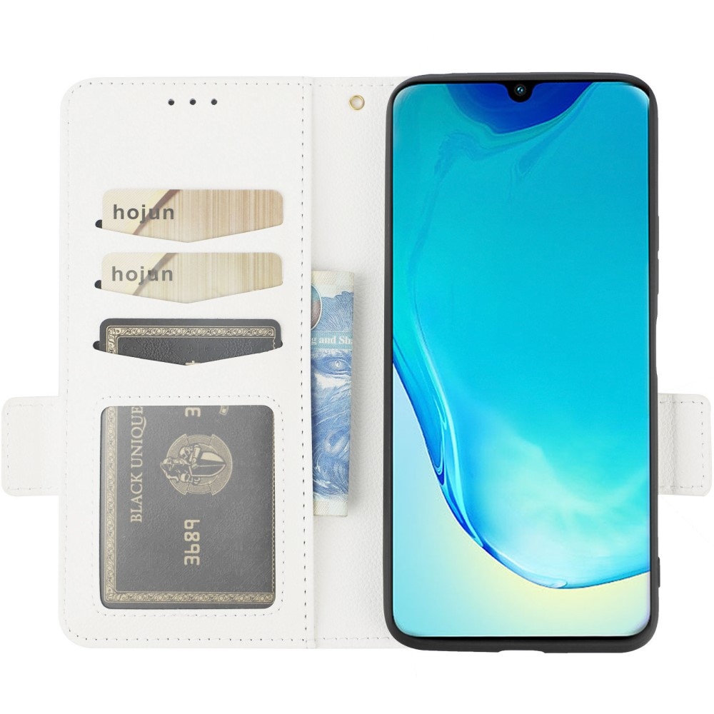 Wallet knižkové púzdro na Vivo X80 Lite - biele