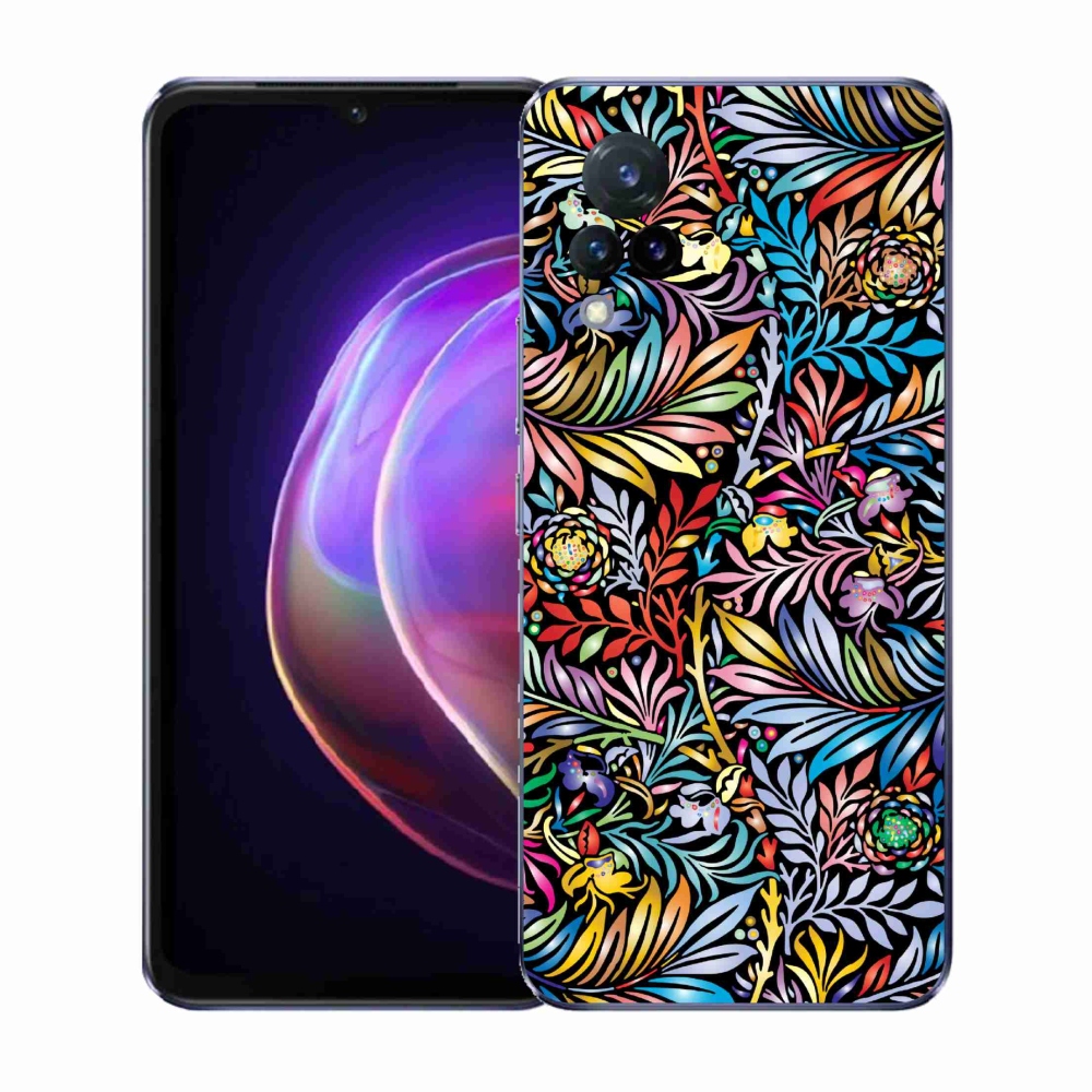 Gélový kryt mmCase na Vivo V21 4G/5G - kvety 5