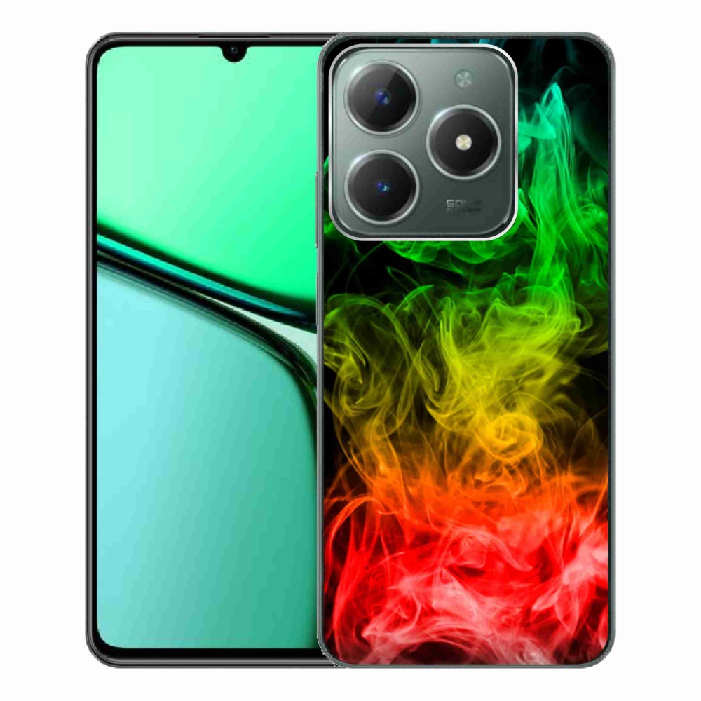 Gélový kryt mmCase na Realme C61 - abstraktný vzor 7