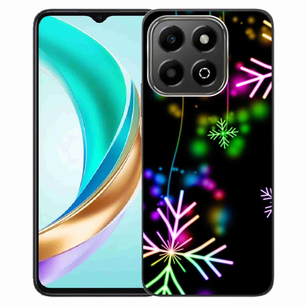 Gélový kryt mmCase na Honor X6b - farebné vločky