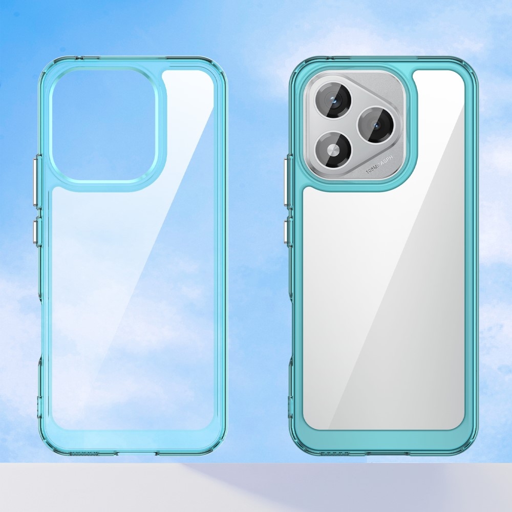 Gélový obal s pevným chrbtom na Honor 400 Lite - svetlomodrý