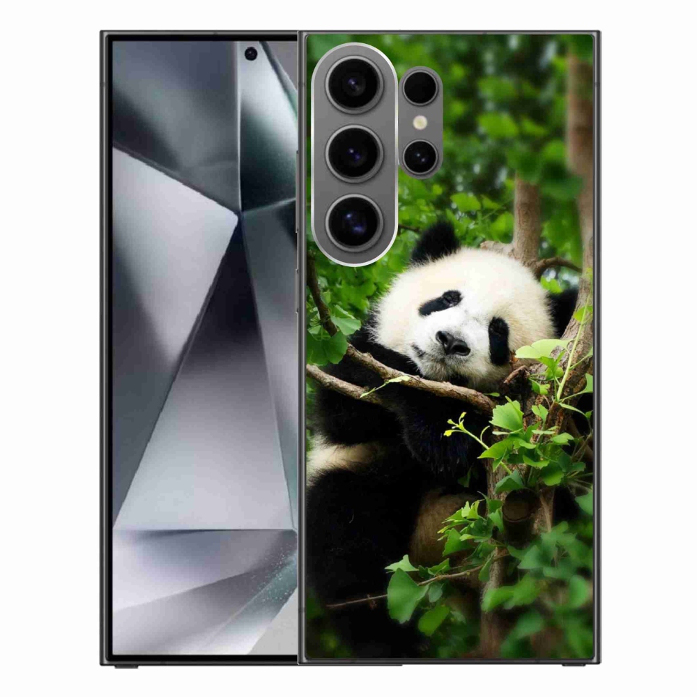 Gélový kryt mmCase na Samsung Galaxy S24 Ultra - panda