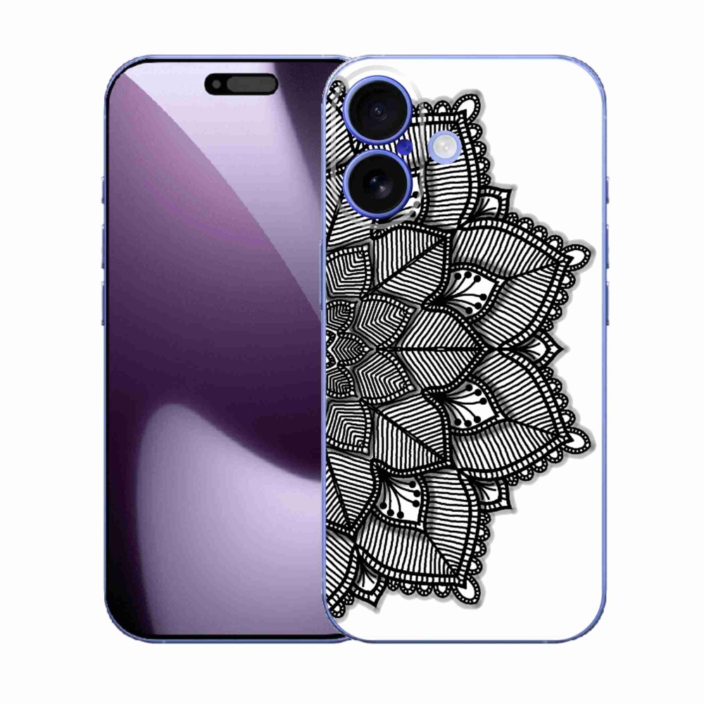 Gélový kryt mmCase na iPhone 17 - mandala