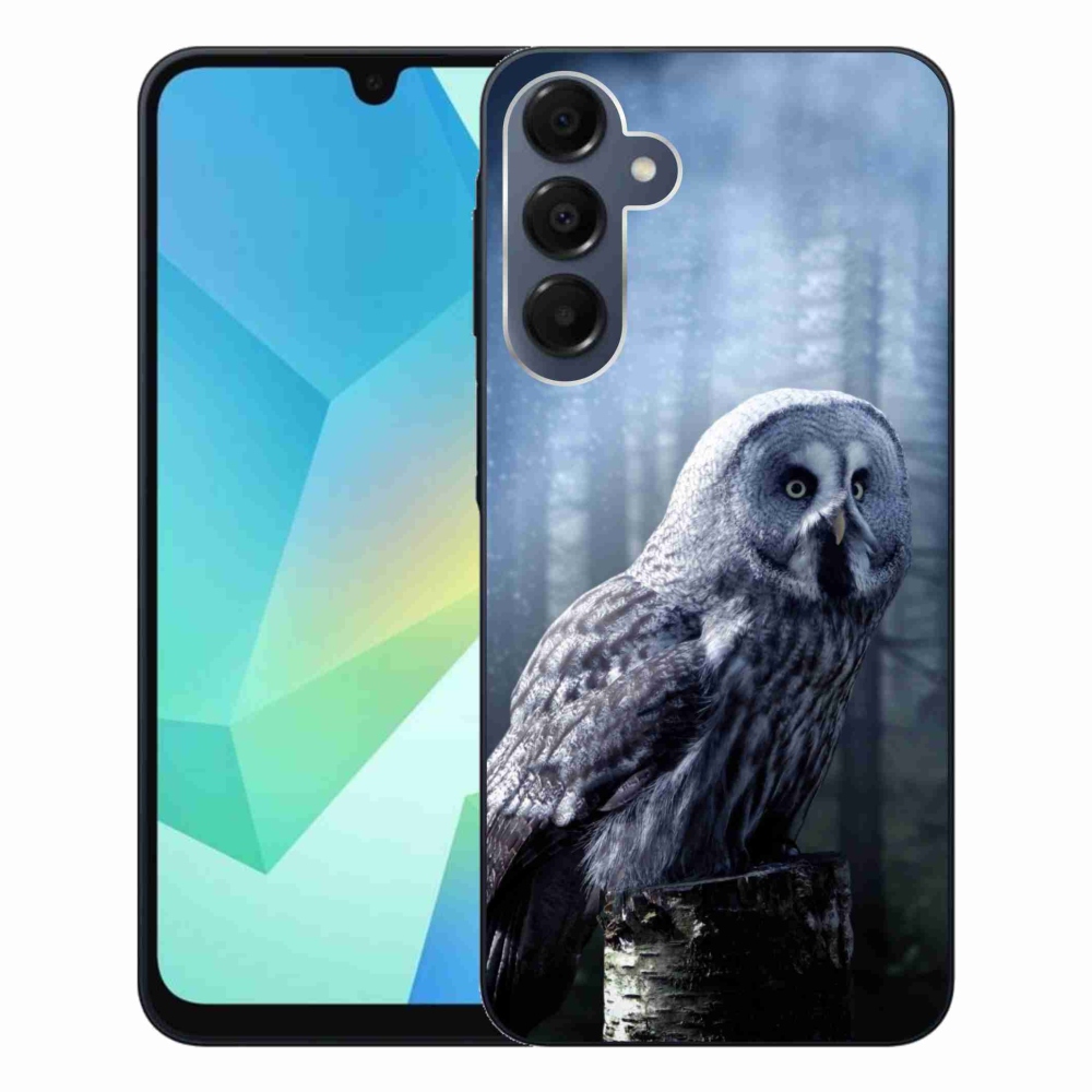 Gélový kryt mmCase na Samsung Galaxy A16 4G/5G - sova
