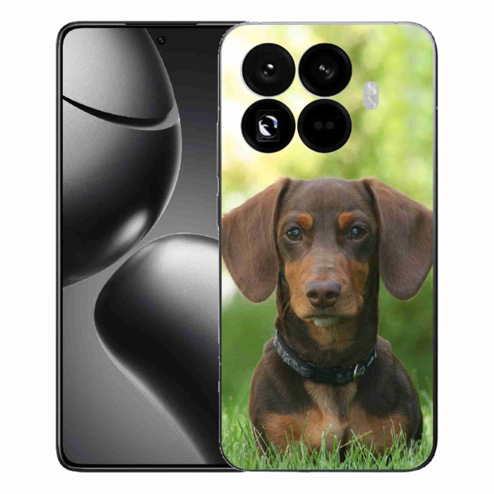 Gélový kryt mmCase na Xiaomi 15T Pro - hnedý jazvečík