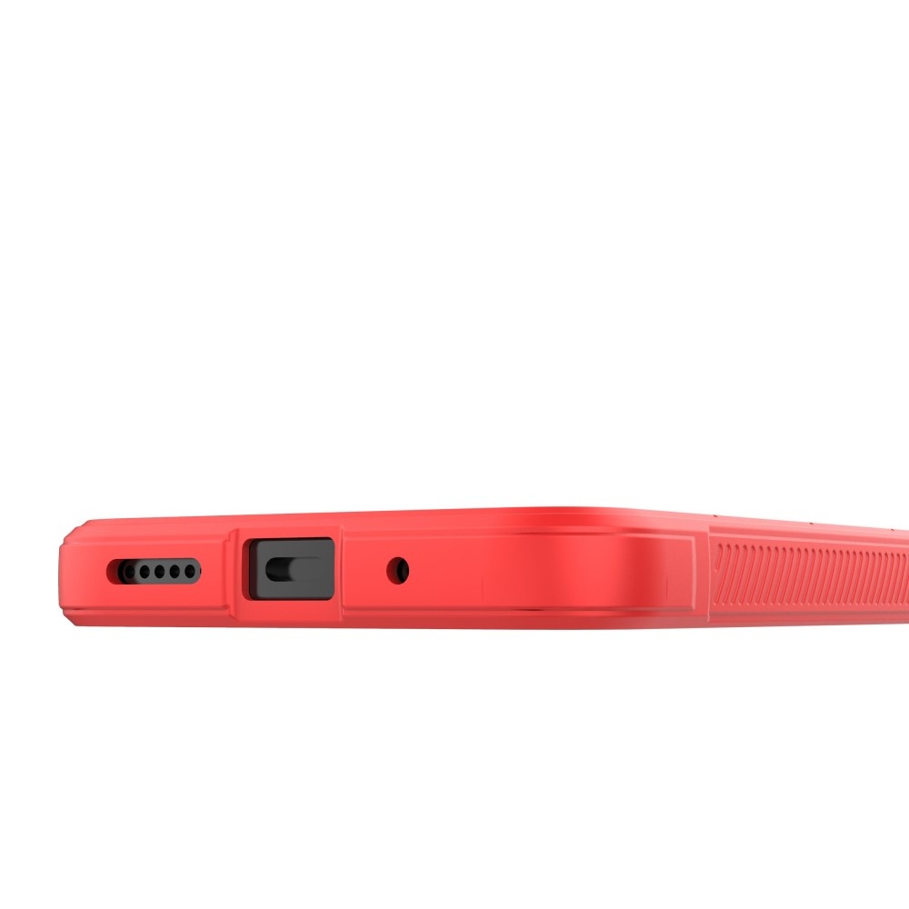 Rugg odolný gélový obal na Xiaomi Redmi 12 5G - červený
