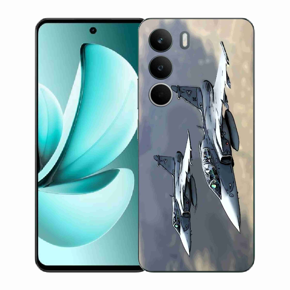 Gélový kryt mmCase na Realme C71 - stíhačky