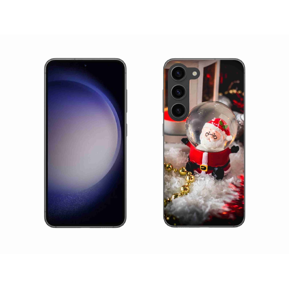 Gélový kryt mmCase na Samsung Galaxy S23 5G - Santa Claus 1