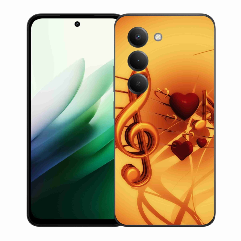 Gélový kryt mmCase na Xiaomi Redmi 15 5G (169mm) - noty