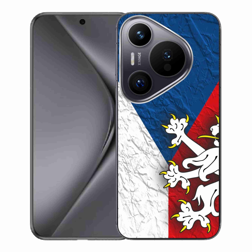 Gélový kryt mmCase na Huawei Pura 70 Pro - česká vlajka 1