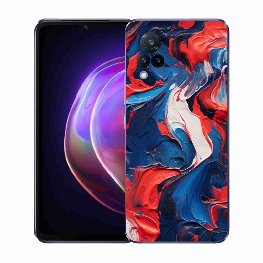 Gélový kryt mmCase na Vivo V21 4G/5G - abstraktný motív 7