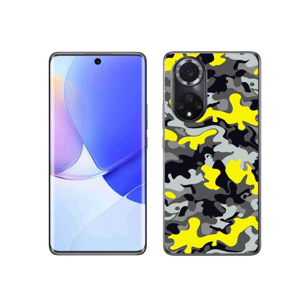 Gélový kryt mmCase na Huawei Nova 9 - maskáčový vzor 6