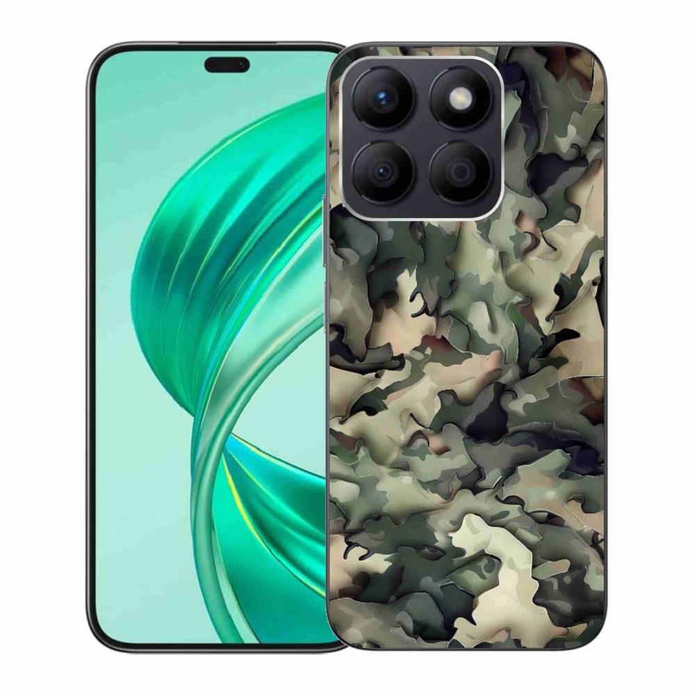 Gélový kryt mmCase na Honor X8b - maskáčový vzor 9