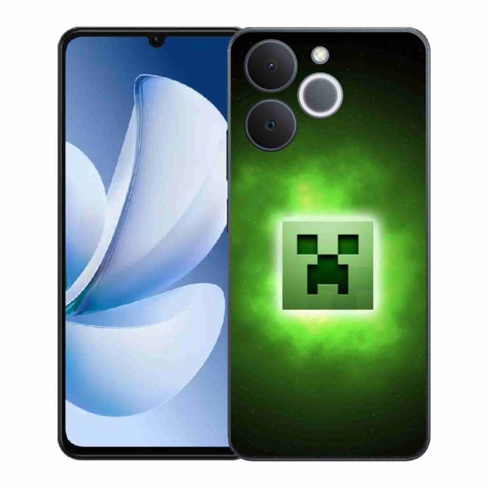 Gélový kryt mmCase na Realme Note 70T - minecraft