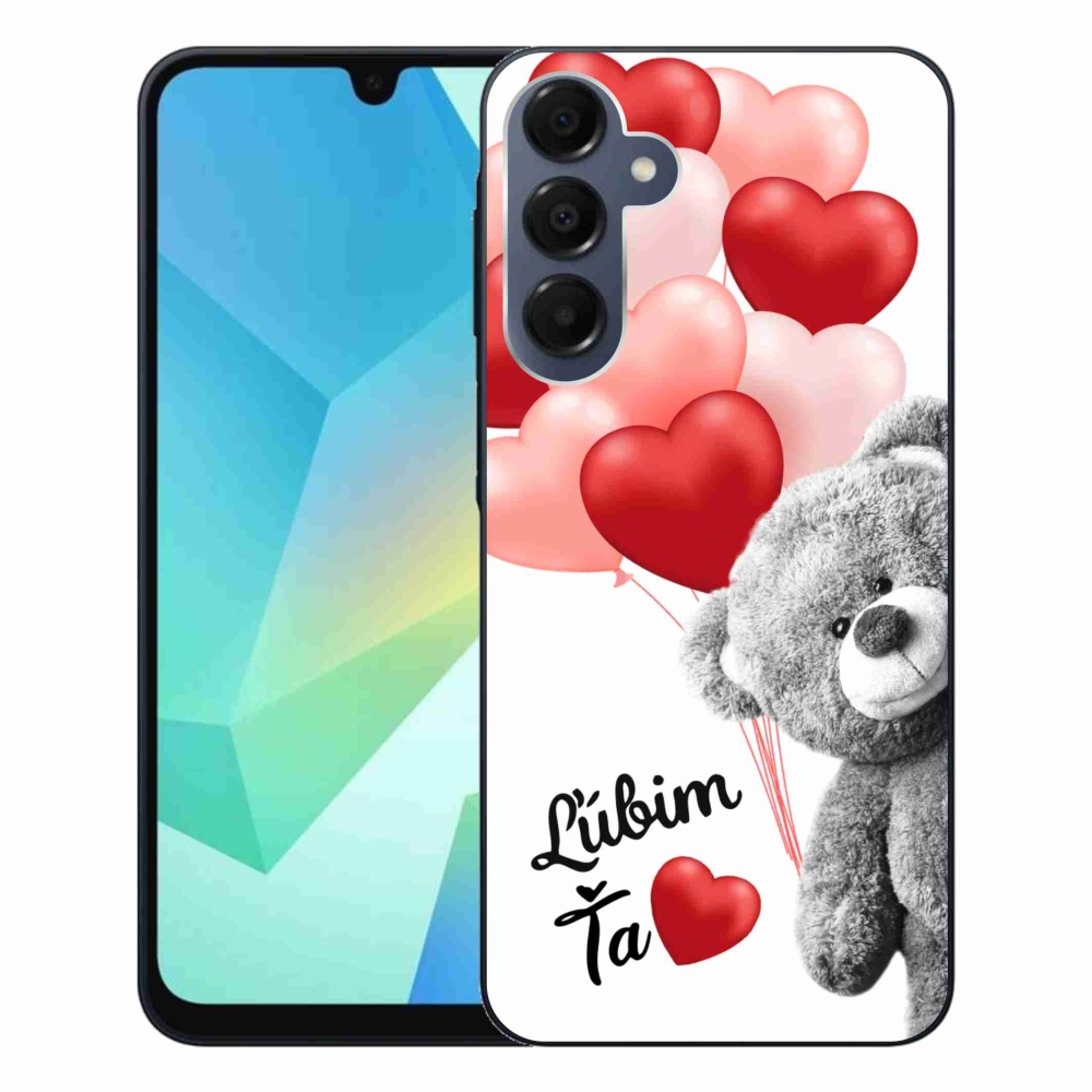 Gélový obal mmCase na Samsung Galaxy A16 4G/5G - ľúbim ťa sk